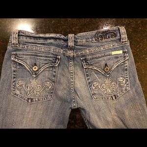 Miss Me Boot Cut Flap Pocket Jeans - Size 30
